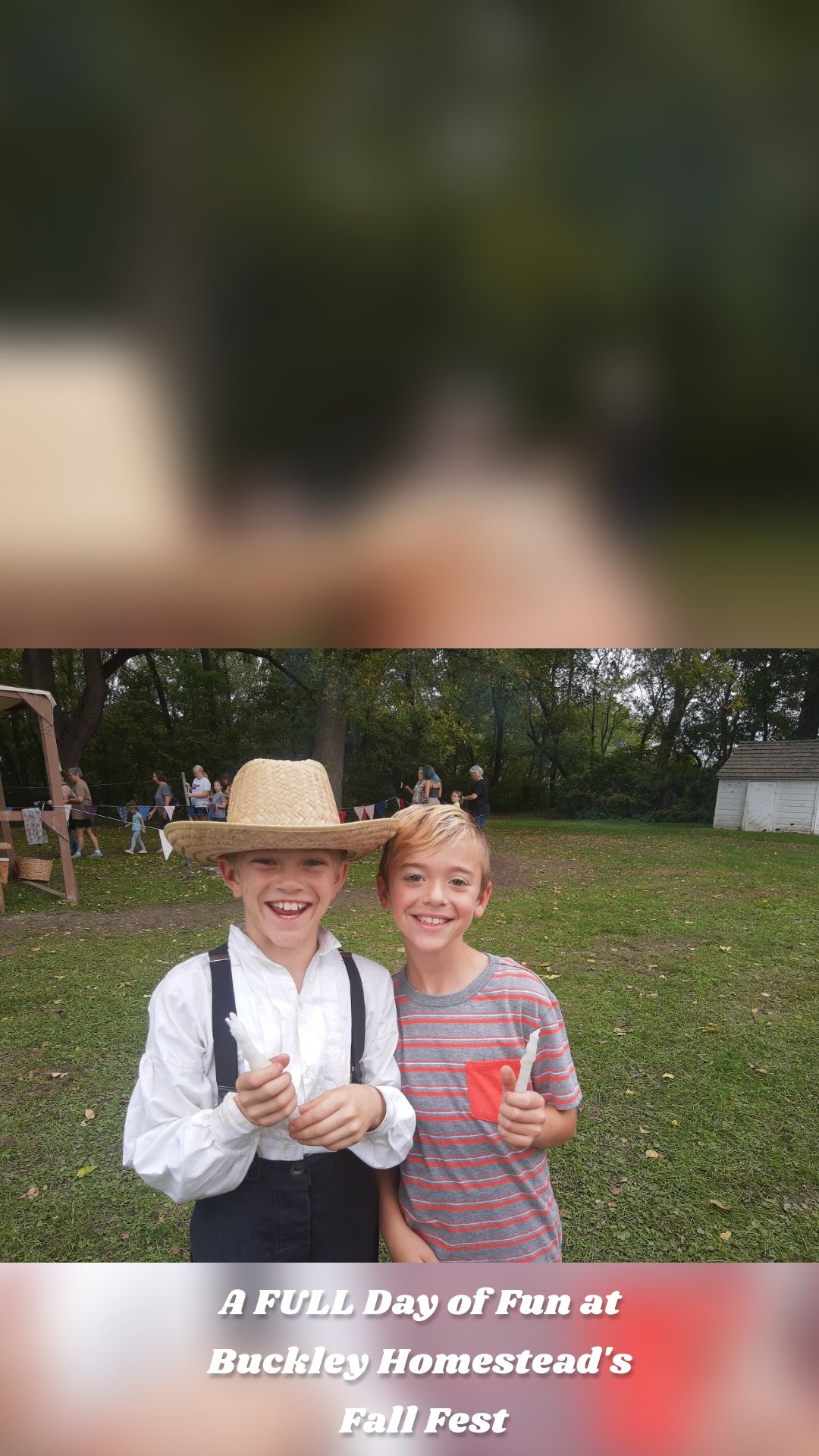 A FULL Day of Fun at 
Buckley Homestead's 
Fall Fest
